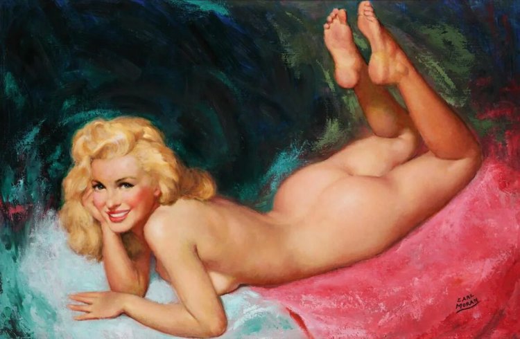 Earl Moran Marilyn Monroe Nude