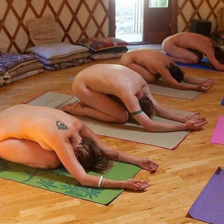 Yoga naked