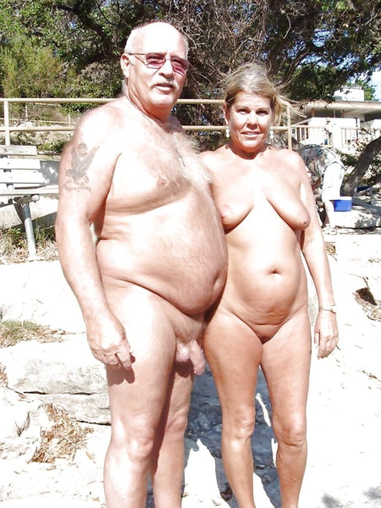 Naked fat old men