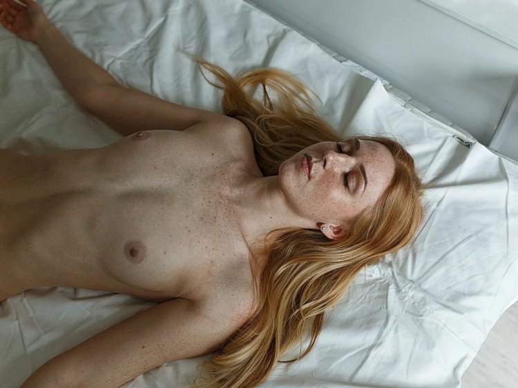 Redhead with freckles naked