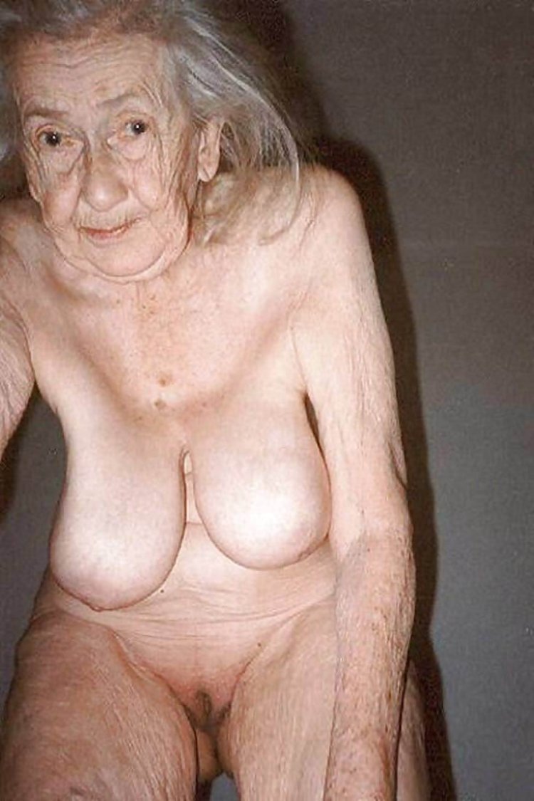 Very old naked old women