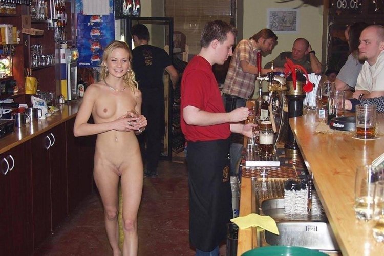 Naked hairy waitresses