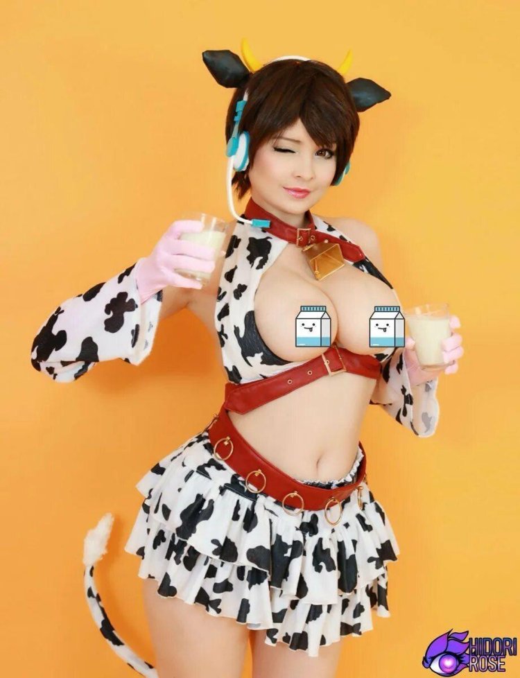 Hidori Rose cosplay cows