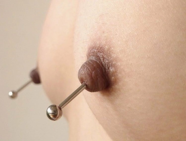 Pierced nipples porn