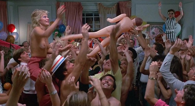 Nude parties from films