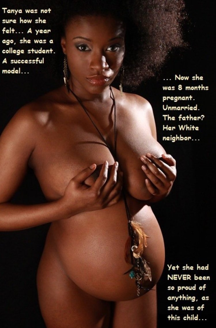 Naked pregnant black women