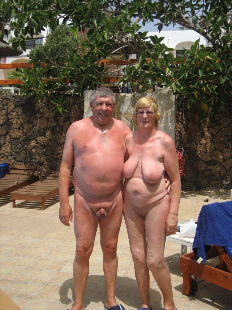 Elderly nudists