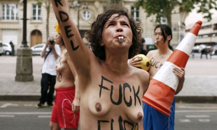 Femen activists