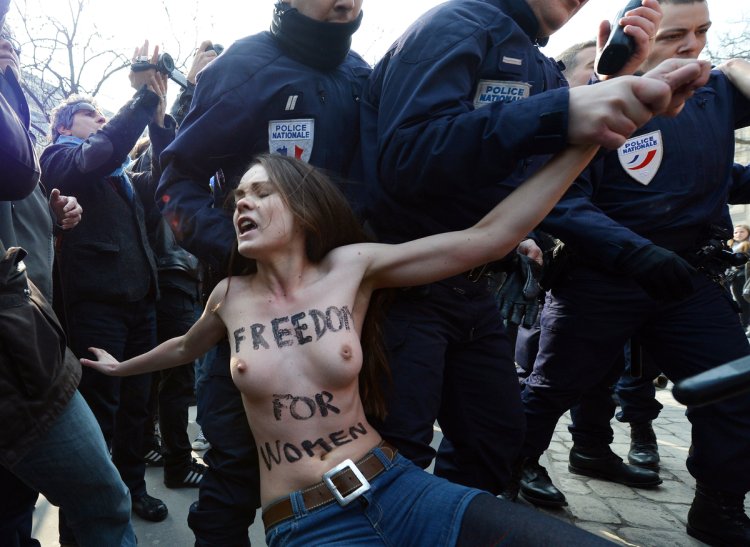 Femen activists