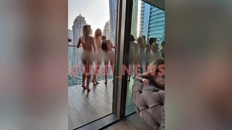 Scandalous photo shoot in Dubai