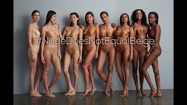 Naked women of different nationalities