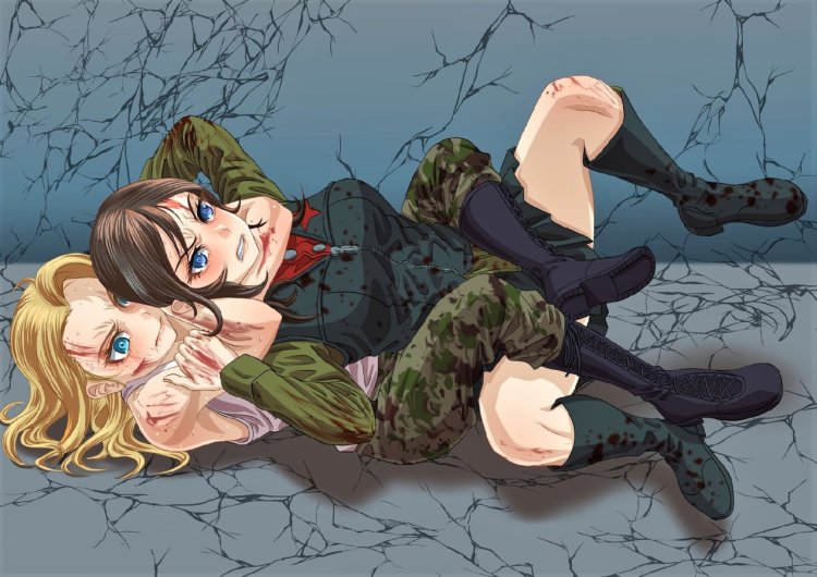 Military anime porn