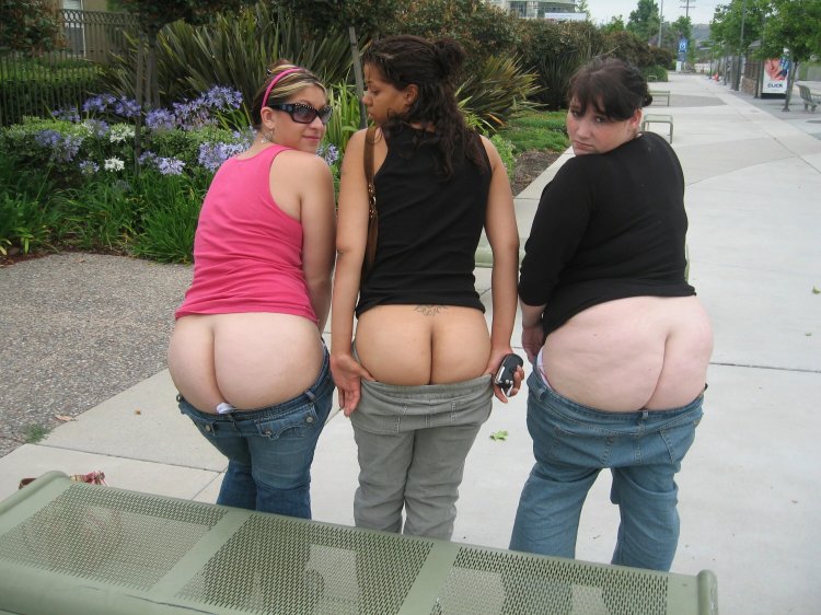 Beautiful asses of girls