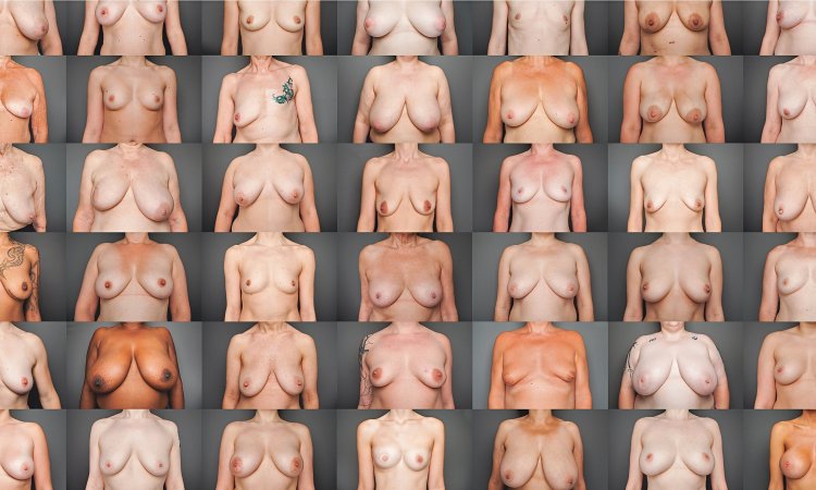 Varieties of female boobs