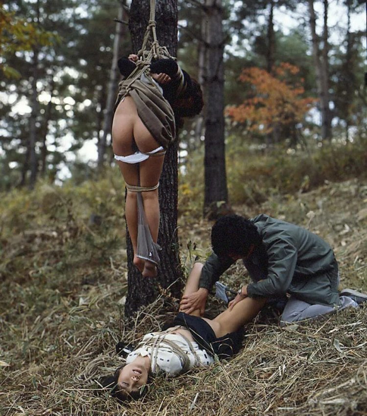 BDSM in the forest