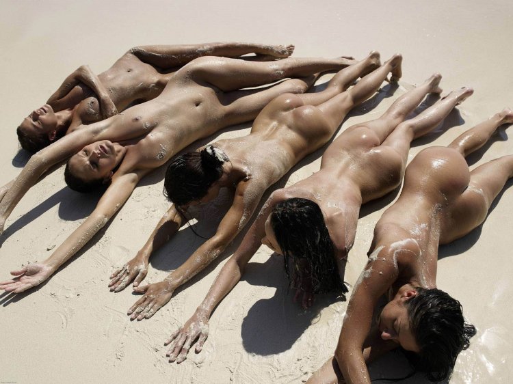 Island of naked women