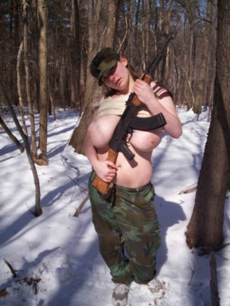 Girls Military Big Tits