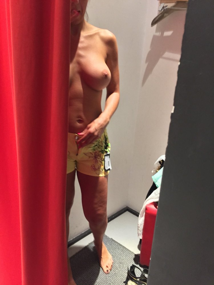 Naked in the fitting room