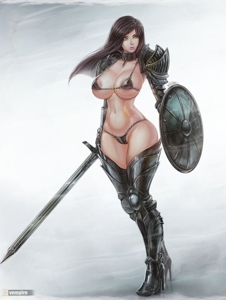 Girl warrior Fantasy