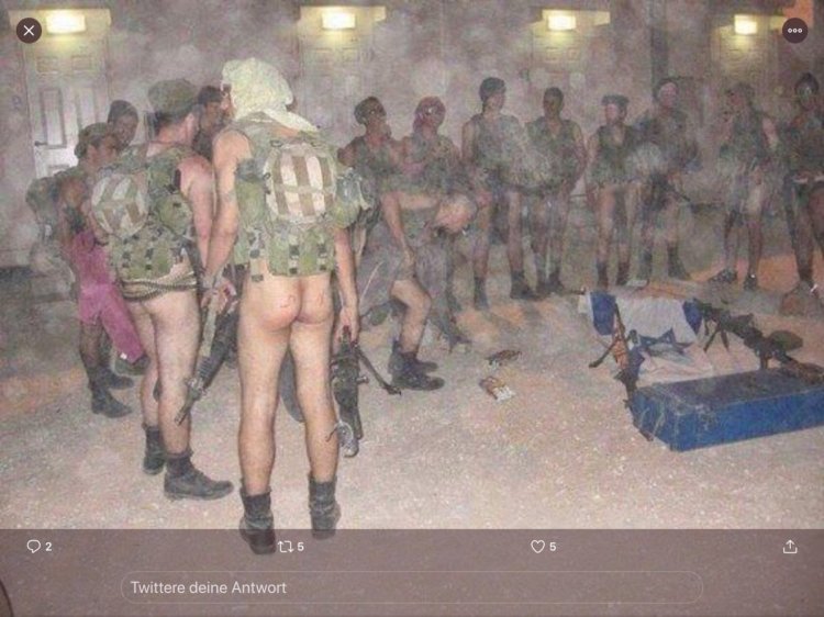 Naked soldiers