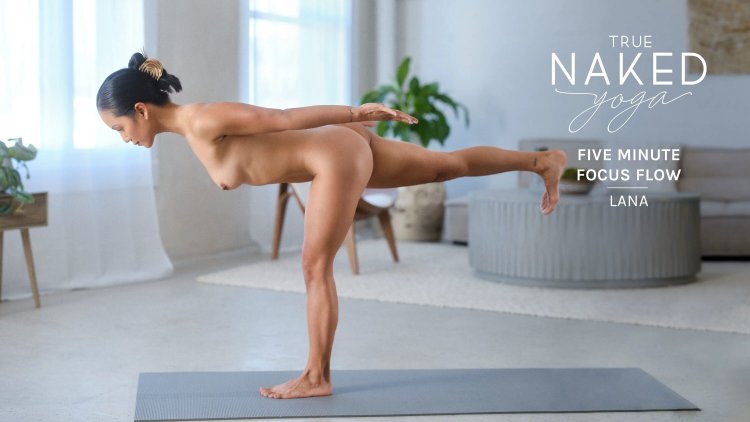 Naked yoga