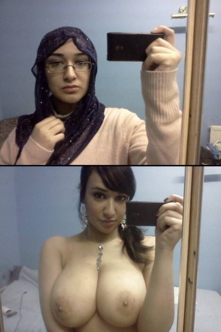 Arab with big tits