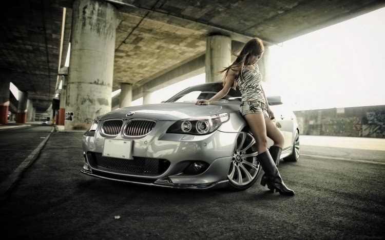 BMW girl