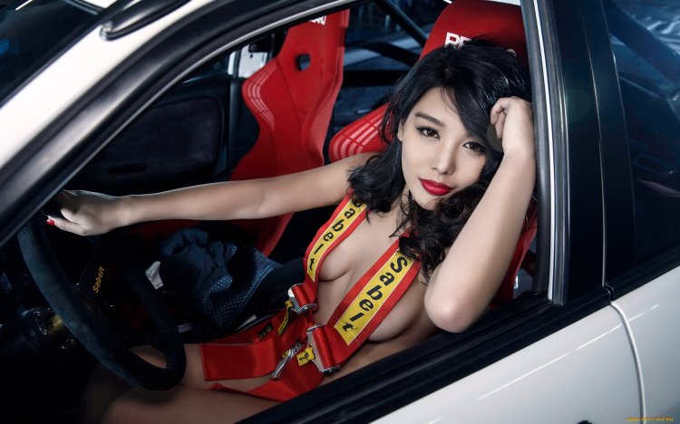 Asian cars and girls