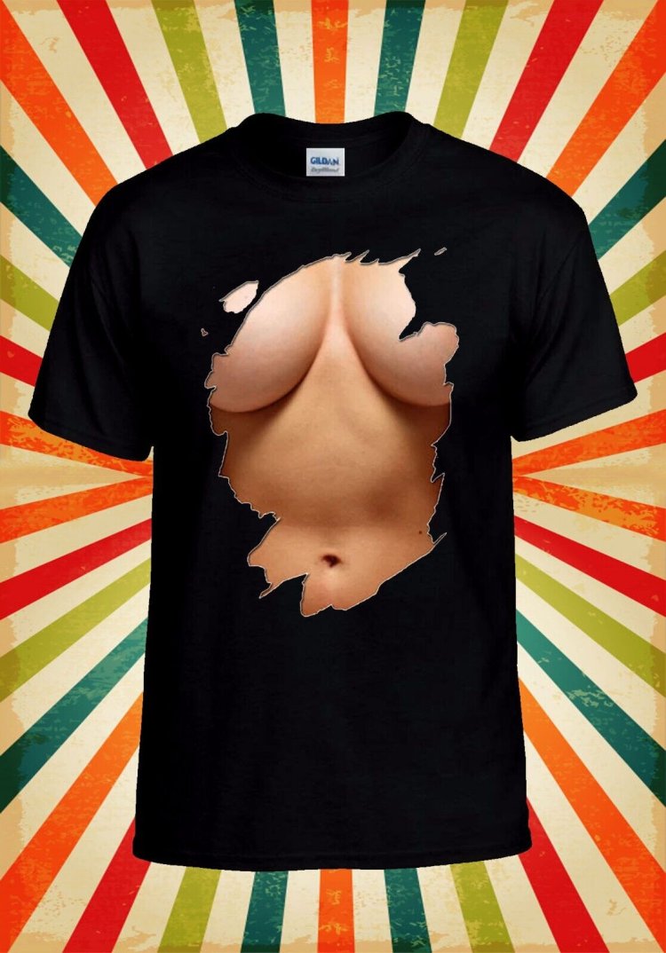 T -shirt with tits