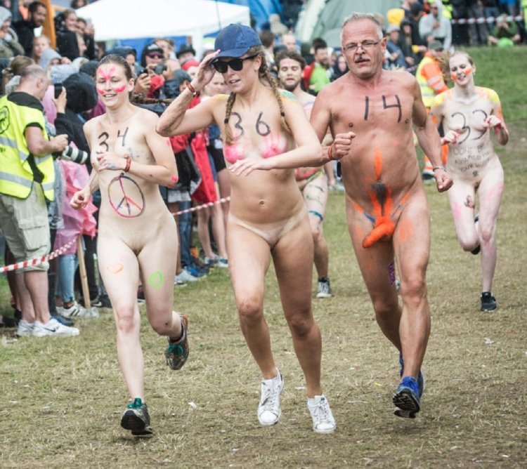 Naked race in San Francisco