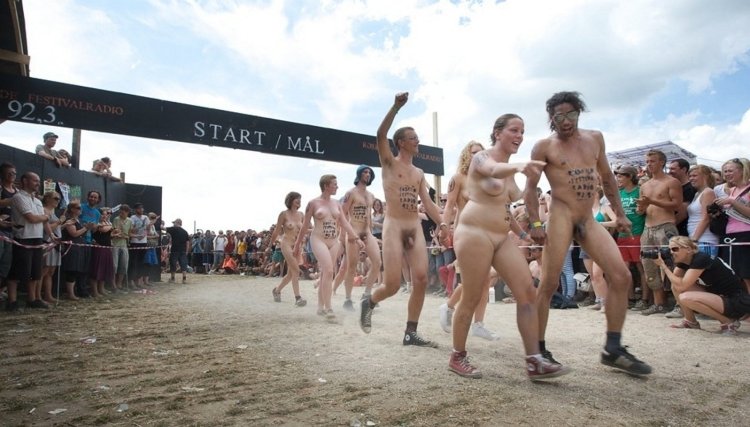 Naked festival