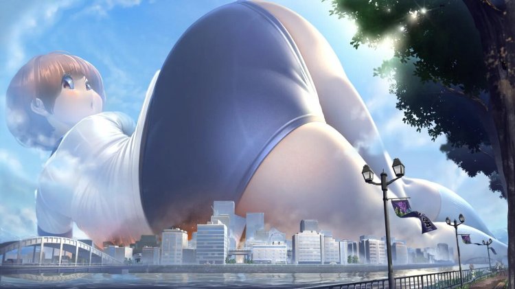 Giantess anime