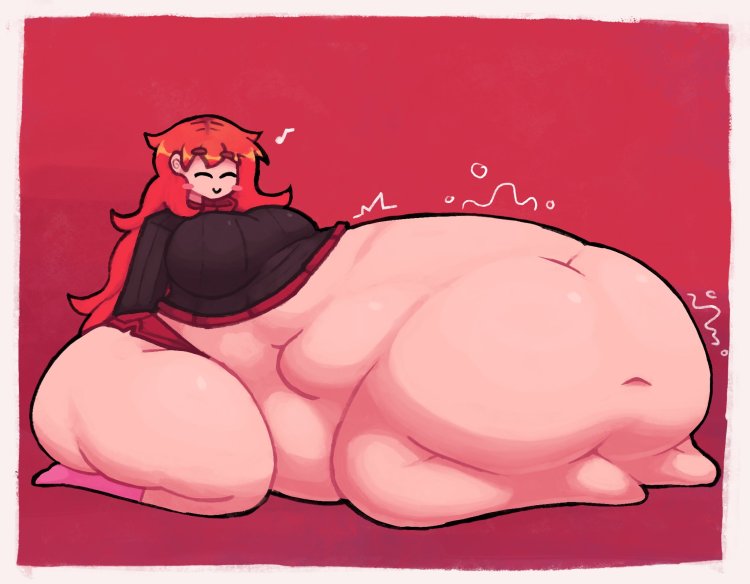 Fat girl anime