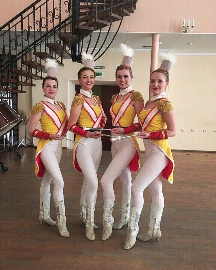 Majorettes ensemble