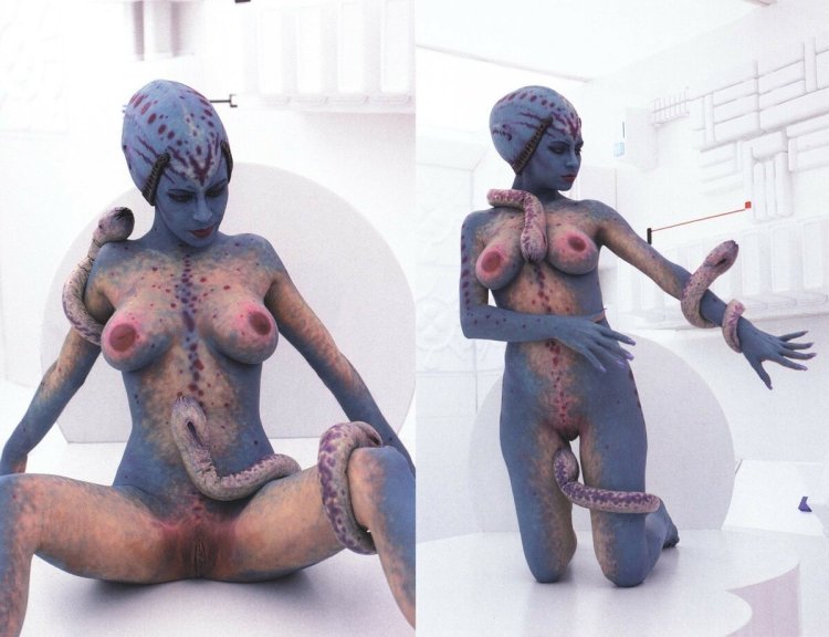 Naked women alien