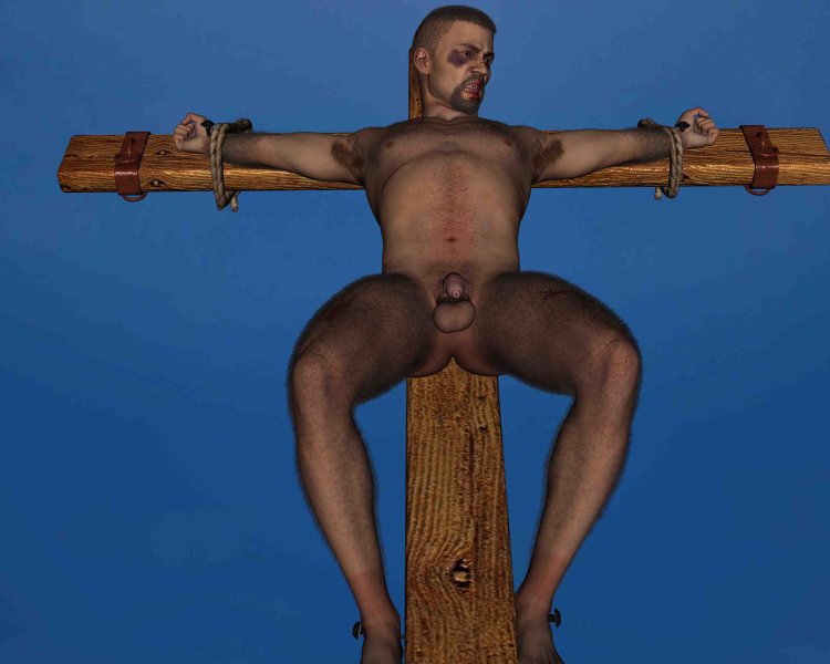 Porn crucifixion