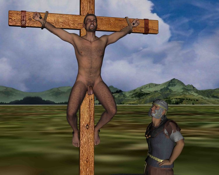 The crucifixion of Jesus Christ