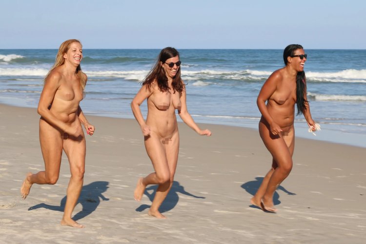 Nudists are naked