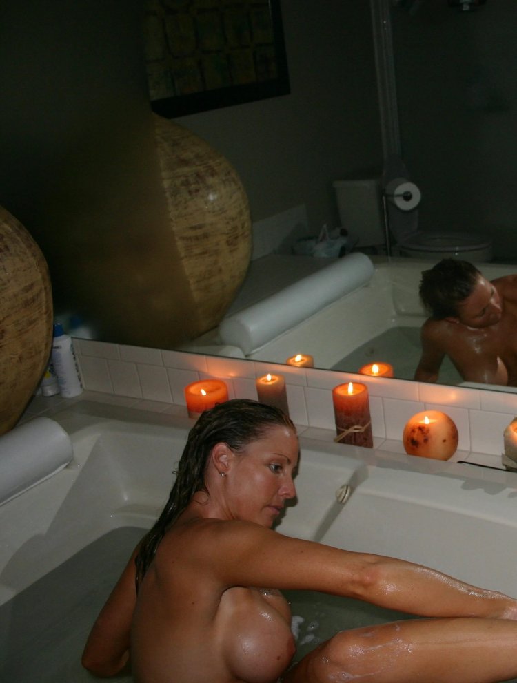 Girl in the bath