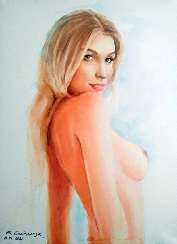 Painting nude