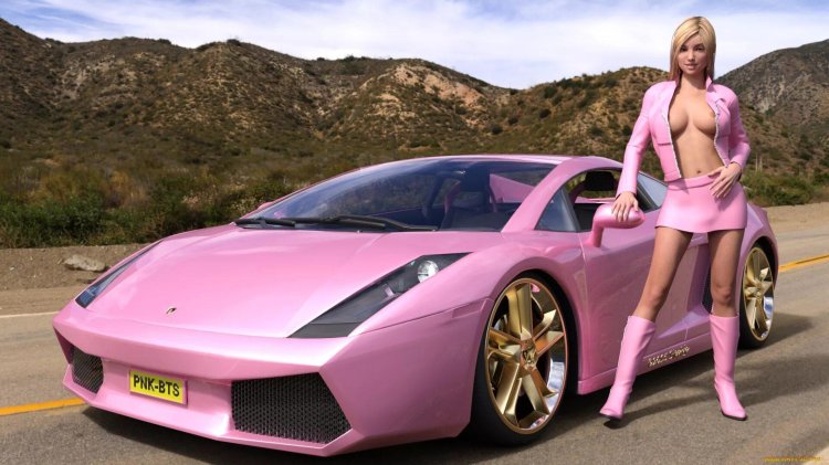 Pink Lamborgini