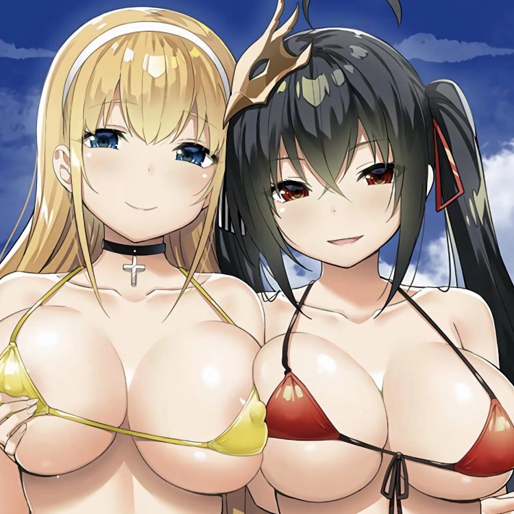 Naked anime with big tits