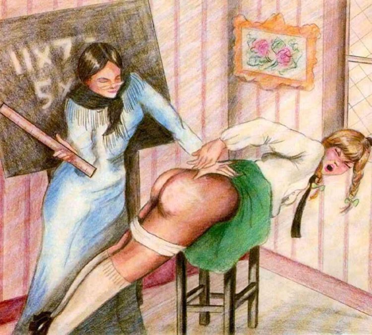 Punishment of girls flogging