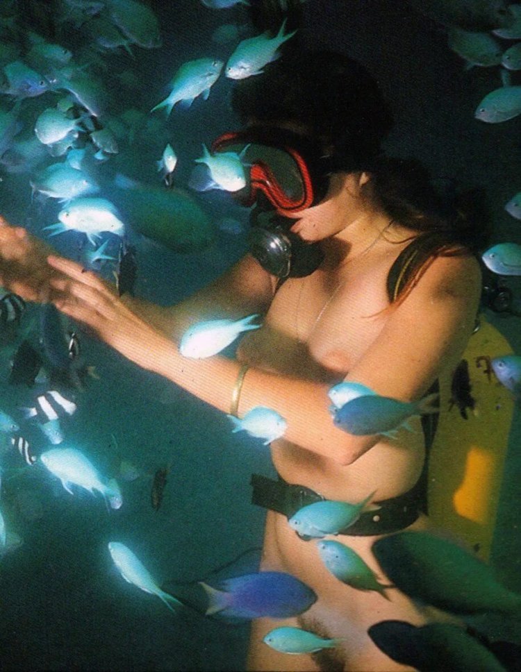 Underwater erotica