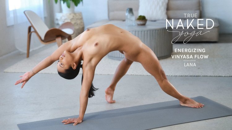 Naked yoga